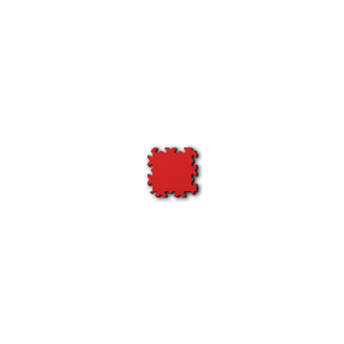 Vytyčovací pás Fortelock XL - roh 128,5 × 128,5 mm - Rosso Red - Hadí kůže