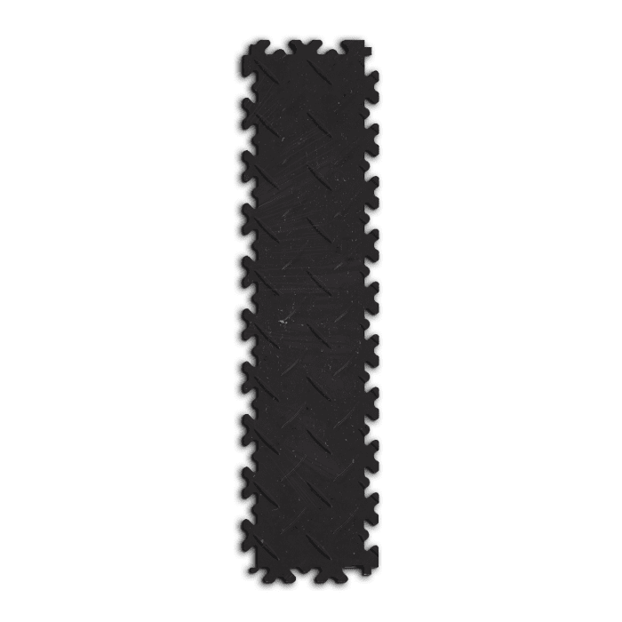 Vytyčovací pás Fortelock Industry Ultra - úzká dlaždice 128,5 × 510,5 mm - ECO Classic Black - Diamant