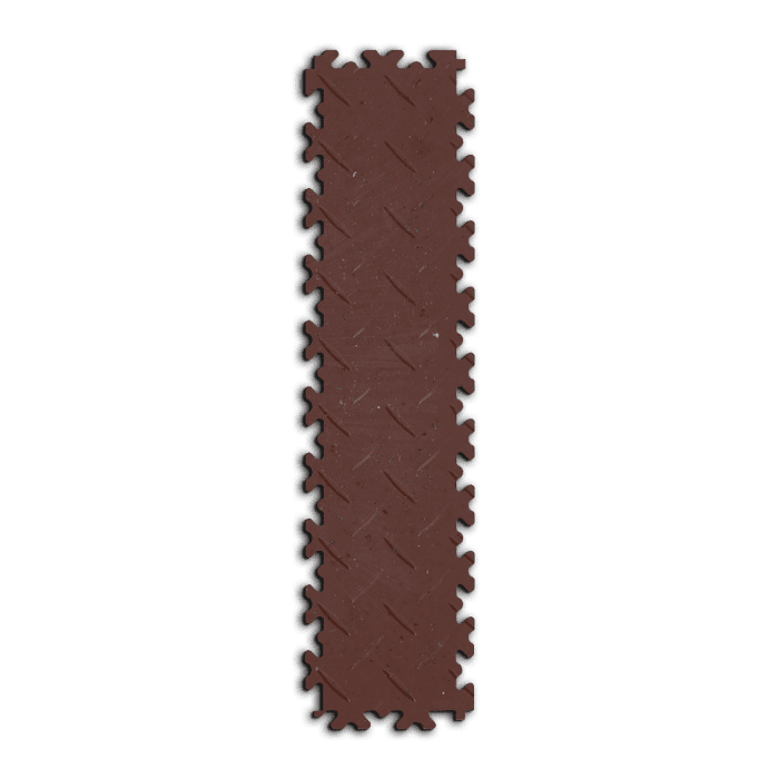 Vytyčovací pás Fortelock Industry Ultra - úzká dlaždice 128,5 × 510,5 mm - ECO Classic Brown - Diamant