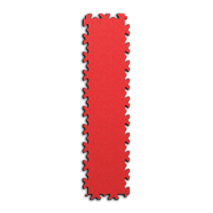 Vytyčovací pás Fortelock Industry Ultra - úzká dlaždice 128,5 × 510,5 mm - Rosso Red - Kůže