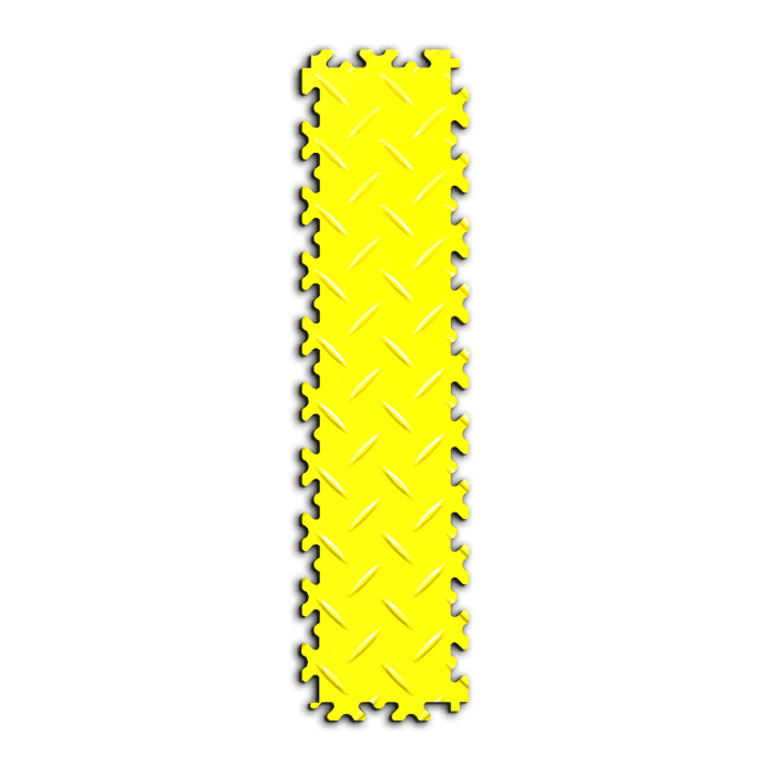 Vytyčovací pás Fortelock Industry - úzká dlaždice 128,5 × 510,5 mm - Yellow - Diamant