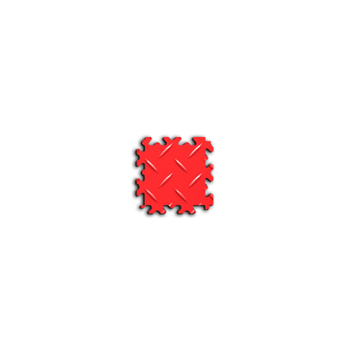 Vytyčovací pás Fortelock Industry - roh 128,5 × 128,5 mm - Rosso Red - Diamant