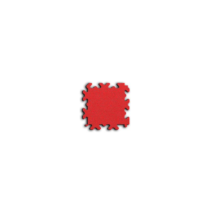 Vytyčovací pás Fortelock Industry - roh 128,5 × 128,5 mm - Rosso Red - Kůže