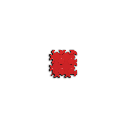 Vytyčovací pás Fortelock Industry - roh 128,5 × 128,5 mm - Rosso Red - Penízky