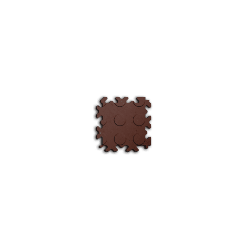 Vytyčovací pás Fortelock Industry - roh 128,5 × 128,5 mm - ECO Classic Brown - Penízky
