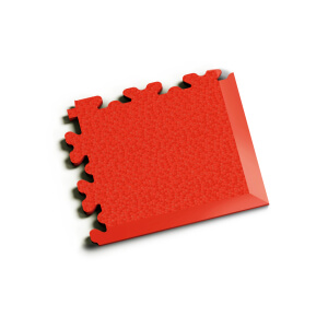 Narożnik Fortelock XL 145 × 145 mm - Rosso Red - Wężowa skóra