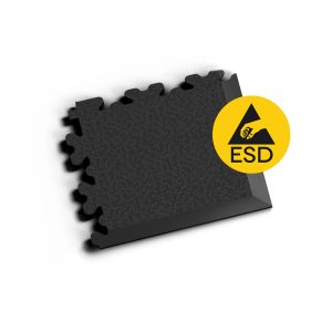 Ecke Fortelock XL 145 × 145 mm - ESD Black - Schlangenhaut