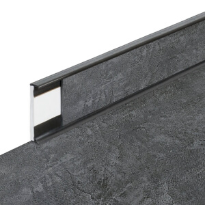 Listwa podlogowa Fortelock Business 2 m - Forsen Dark Sky C019 - Graphite