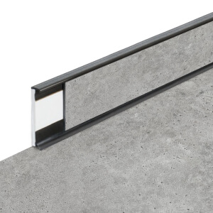 Listwa podlogowa Fortelock Business 2 m - Tornes Full Moon C012 - Graphite