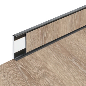 Listwa podlogowa Fortelock Business 2 m - Tyrolean Oak W001 - Graphite