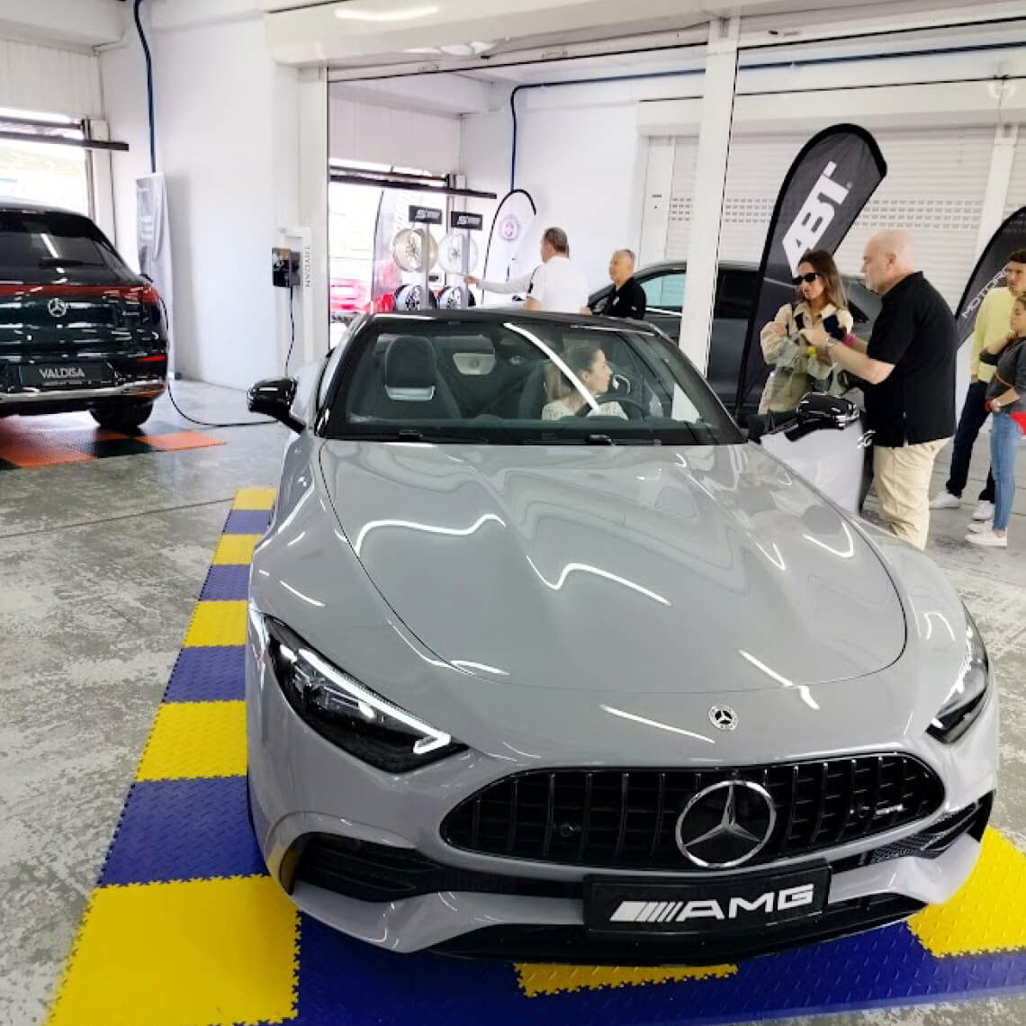 PVC dlaždice Fortelock na Moto GP Valencie, Španělsko