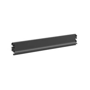 Listwa podlogowa Fortelock Industry, Industry Ultra 510,5 × 100 mm - Graphite - Skóra