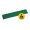 Nájezd Fortelock XL 653 × 145 mm - ESD Green - Hadí kůže