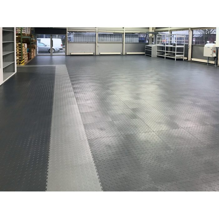 Dlaždice Fortelock Industry - Graphite - Kůže