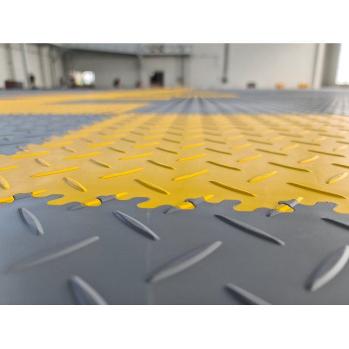 Dlaždice Fortelock Industry - Yellow - Kůže