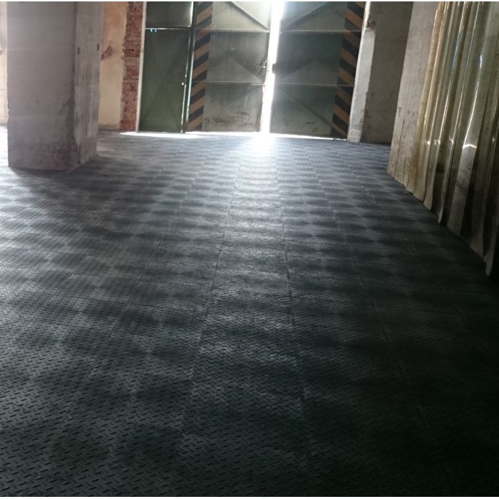 Dlaždice Fortelock Industry - ECO Classic Black - Kůže
