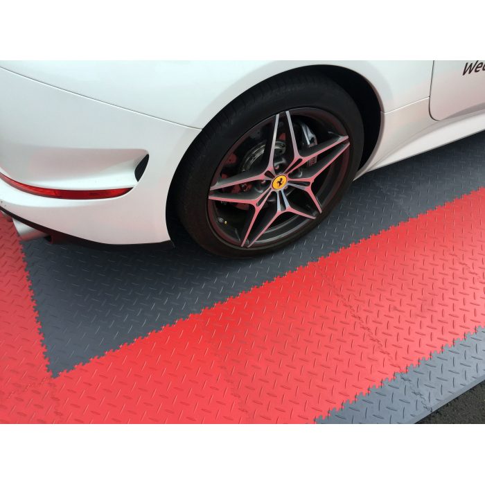 Dlaždice Fortelock Industry - Rosso Red - Kůže