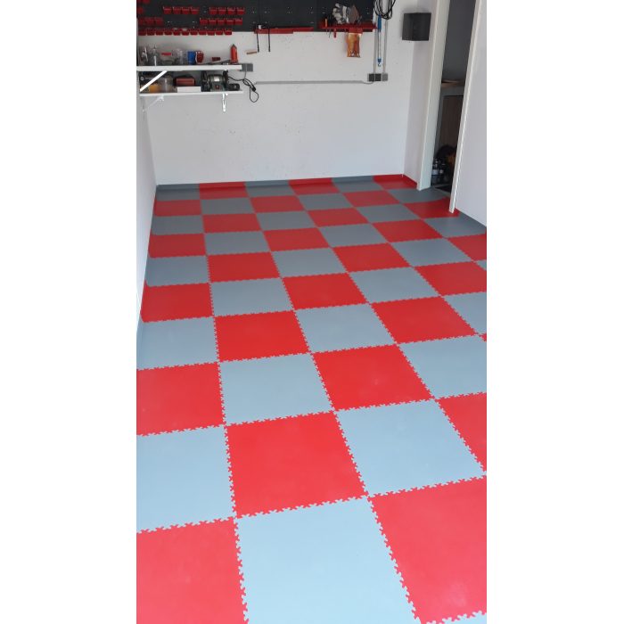 Dlaždice Fortelock Industry - Rosso Red - Kůže