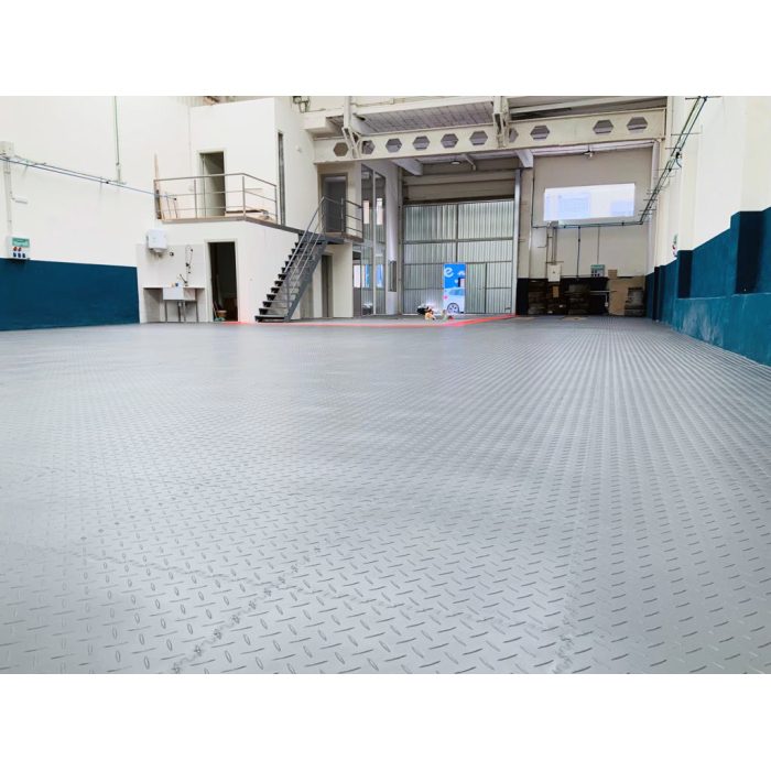 Dlaždice Fortelock Industry - Grey - Kůže