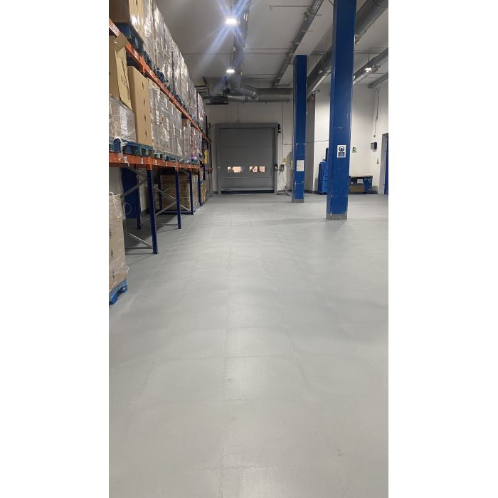 Dlaždice Fortelock Industry - Grey - Kůže
