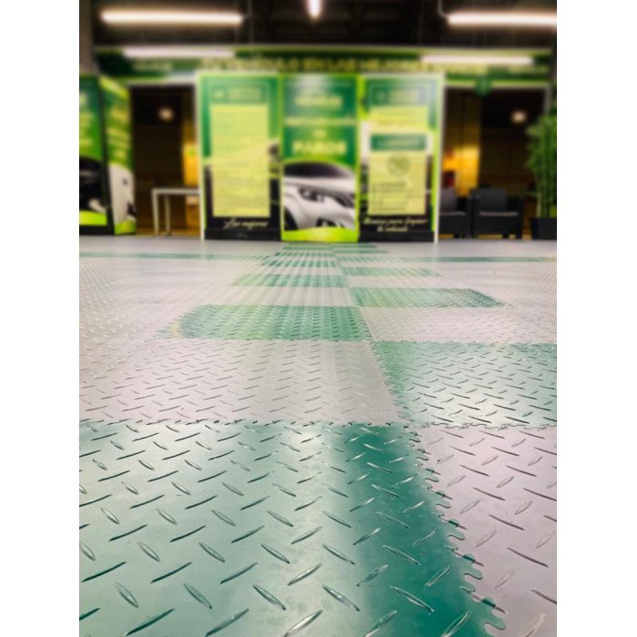 Dlaždice Fortelock Industry - Green - Kůže