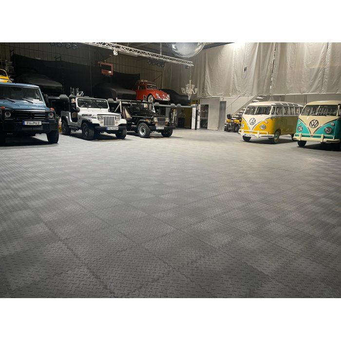 Dlaždice Fortelock Industry - ECO Classic Grey - Penízky