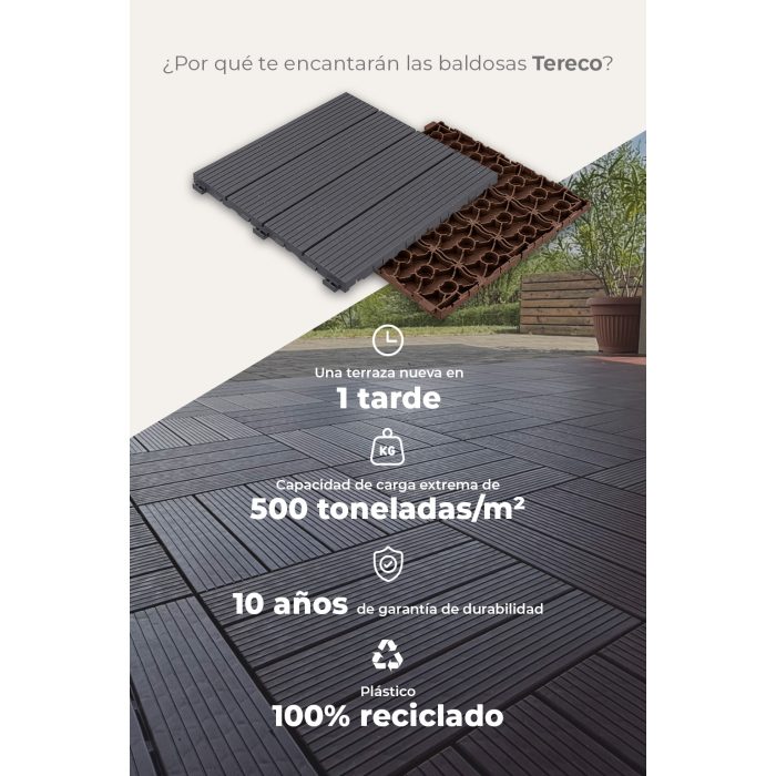 Tereco Wood - Brown