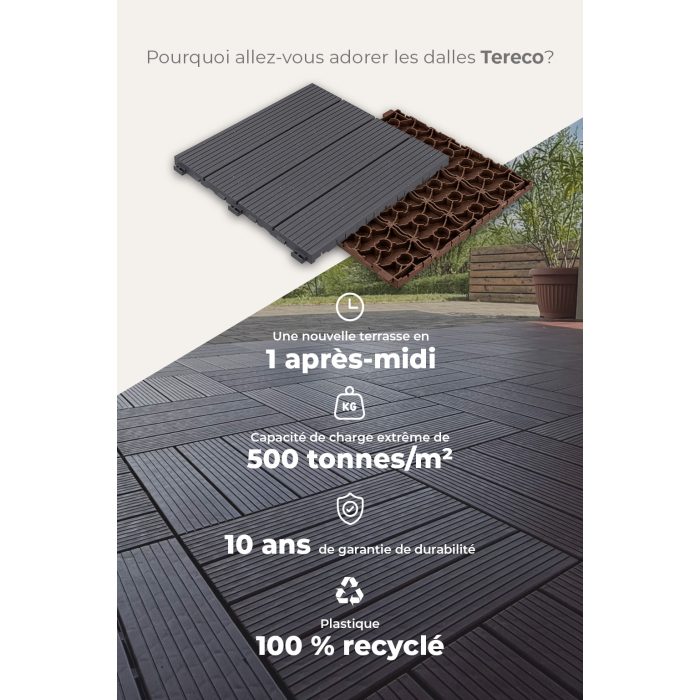 Tereco Wood - Brown