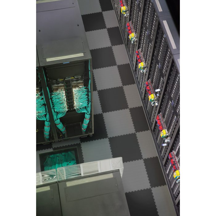Dlaždice Fortelock Industry - ESD Graphite - Kůže