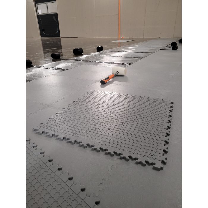 Dlaždice Fortelock Industry - ESD Graphite - Kůže