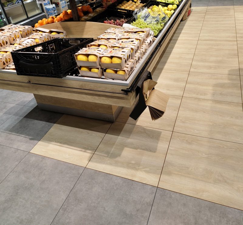 PVC podlaha pro obchodní centrum