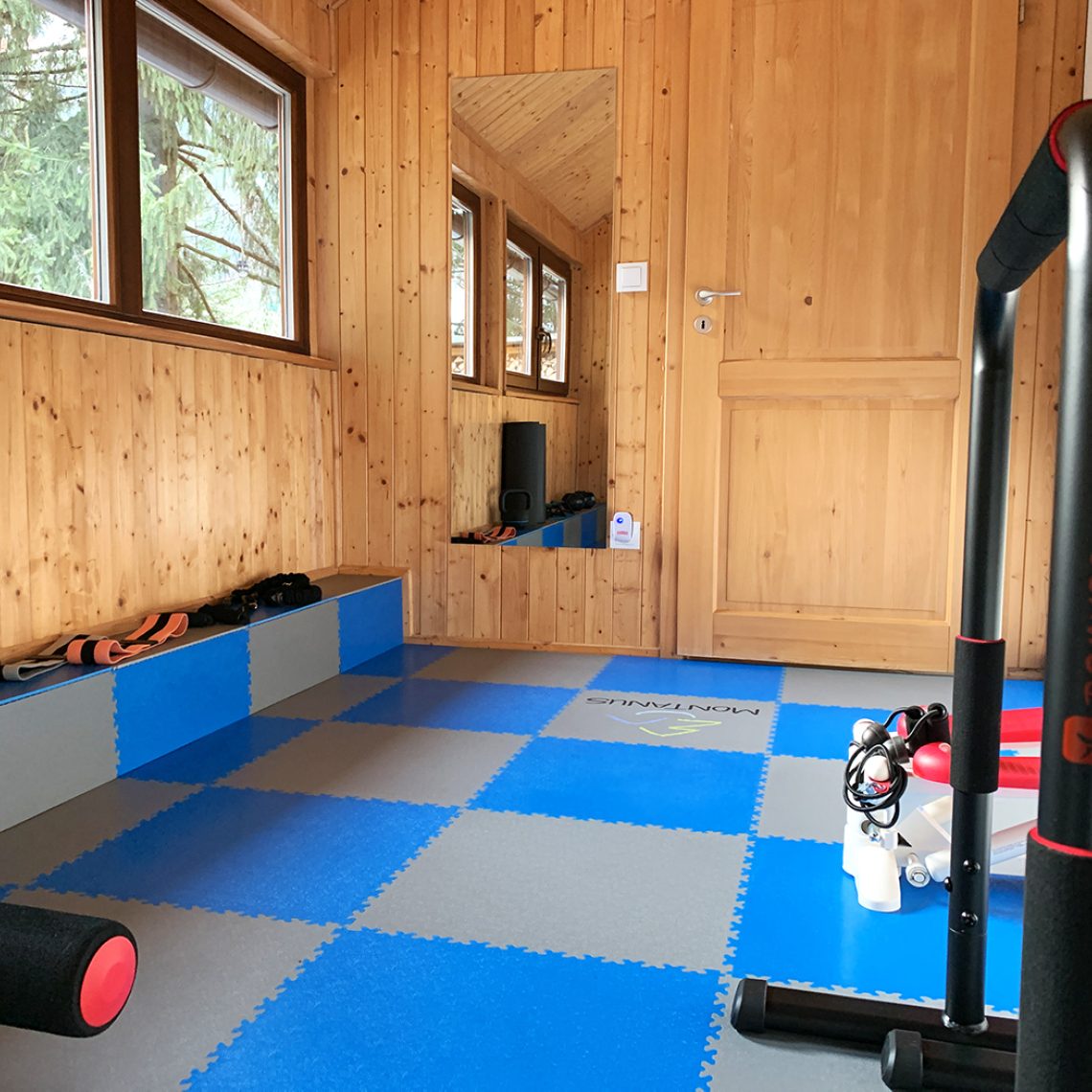 Fitness místnost Apartmány Montanus, ČR