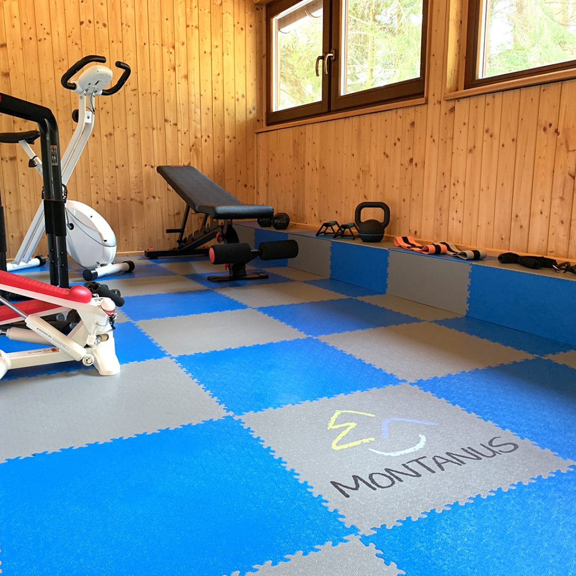 Fitness místnost Apartmány Montanus, ČR