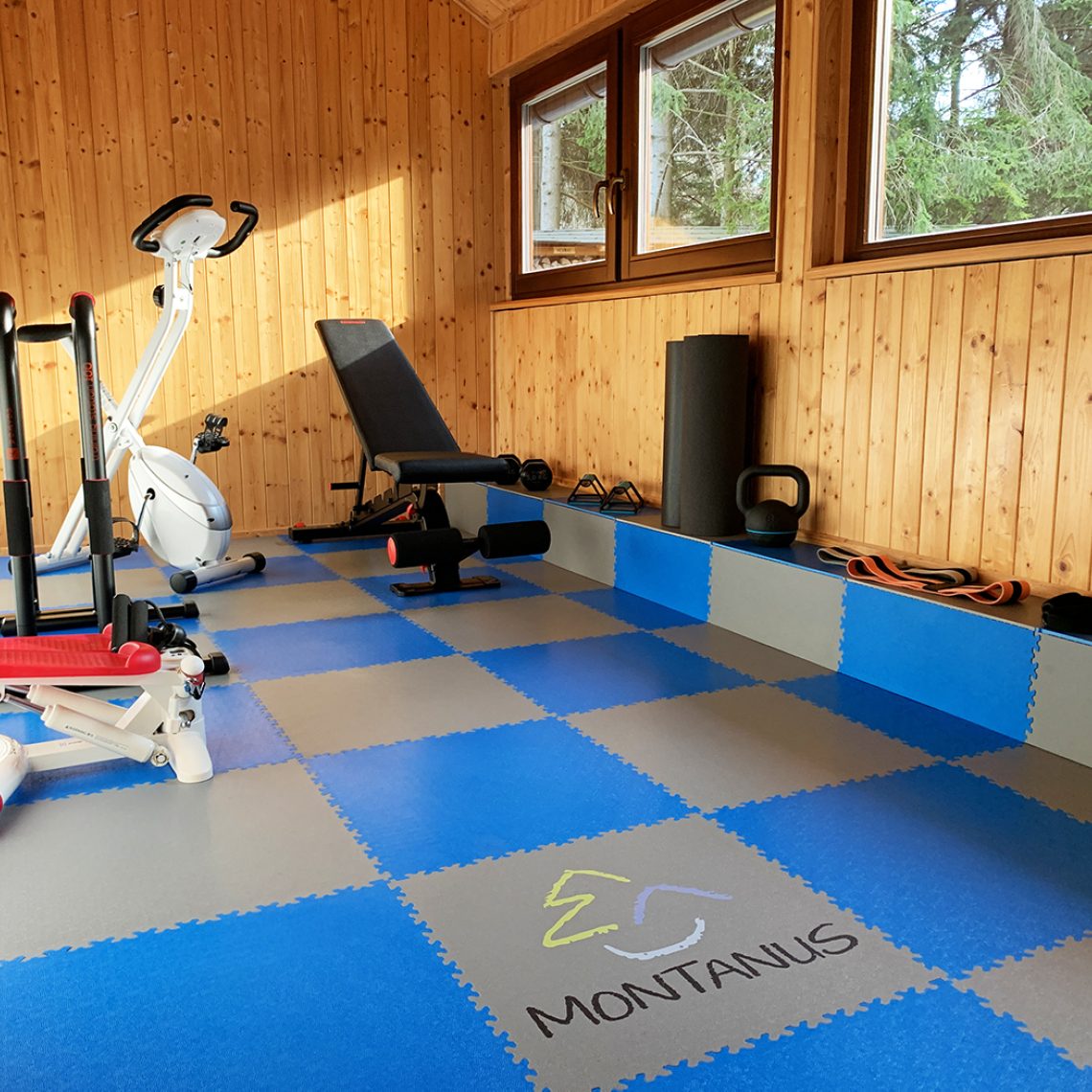 Fitness místnost Apartmány Montanus, ČR