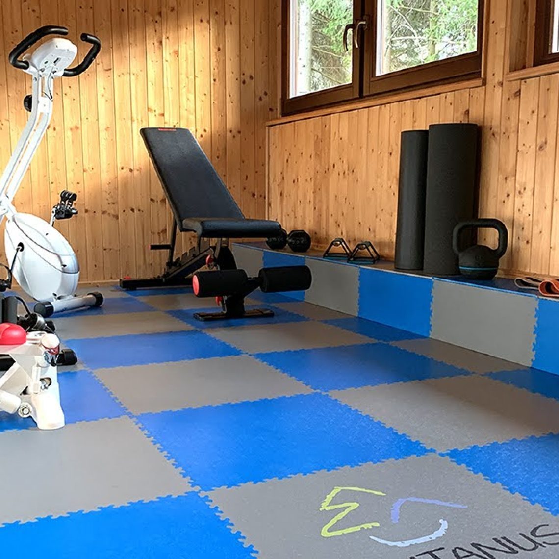 Fitness místnost Apartmány Montanus, ČR