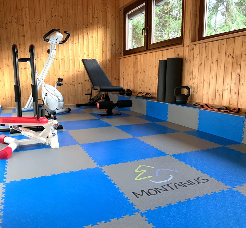 Fitness místnost Apartmány Montanus, ČR